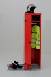 Boîte pour les pompiers et sauveteurs