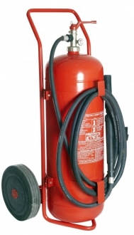 Extincteur à poudre roulant 50kg
